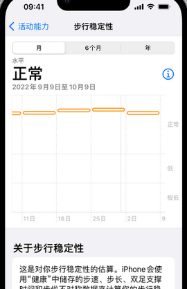 岐山iPhone手机维修如何在iPhone开启'步行稳定性通知'