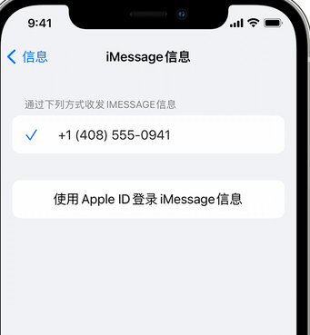 岐山apple维修iPhone上无法正常发送iMessage信息 