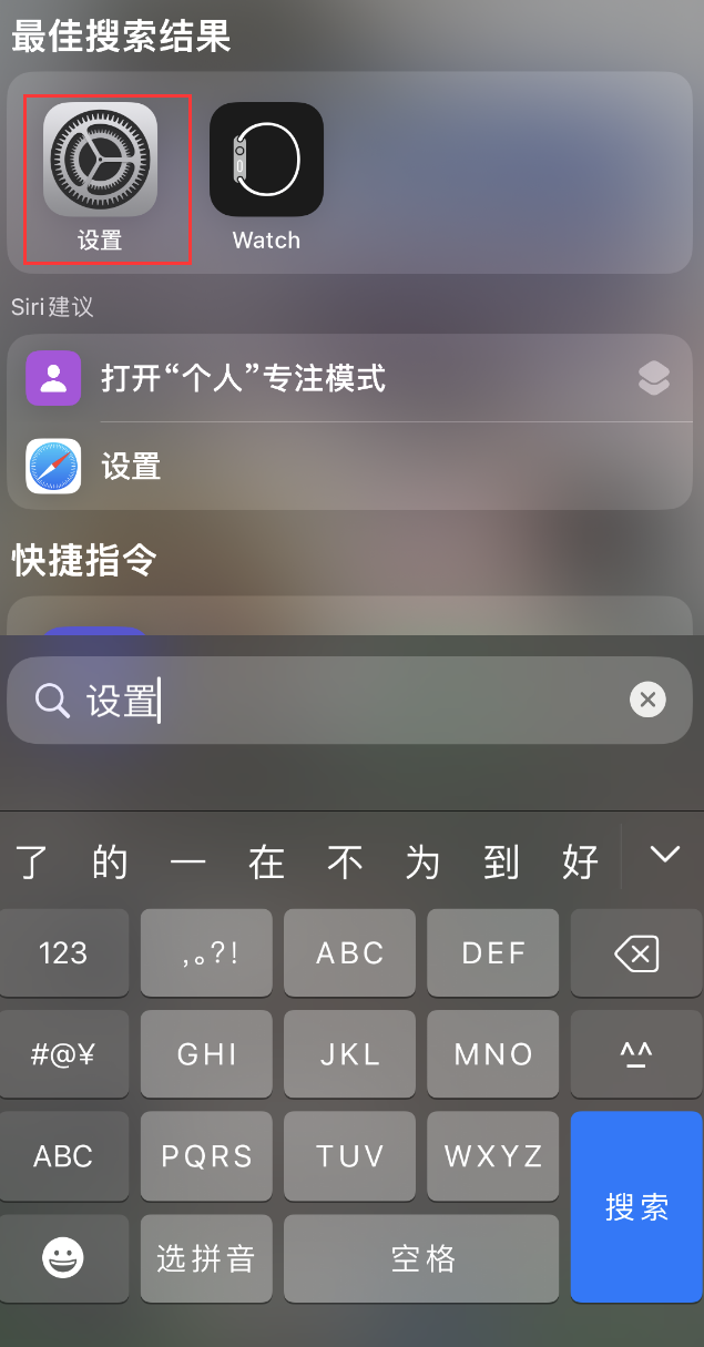 岐山苹果手机维修分享：iPhone 找不到“设置”或“App Store”怎么办？ 